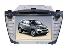 北斗雙模塊現代高低配IX35專用車載DVD導航儀一體機相似款推薦